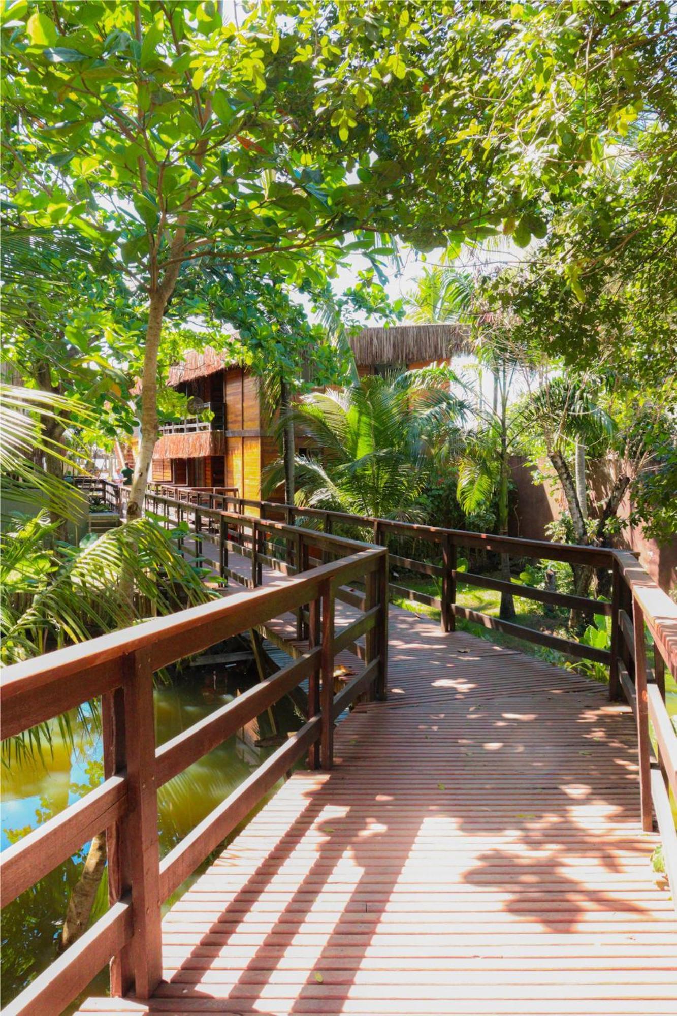 Parador 7 Bangalo, Praia Do Parracho, 1,0 Km Da Rua Mucuge Porto Seguro Exterior photo