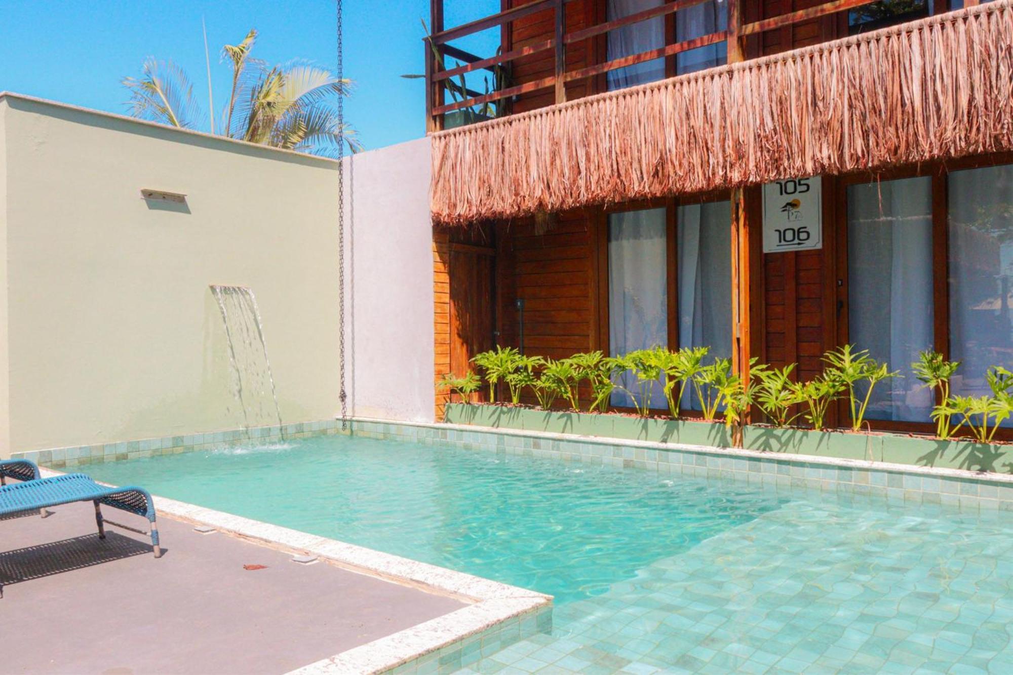 Parador 7 Bangalo, Praia Do Parracho, 1,0 Km Da Rua Mucuge Porto Seguro Exterior photo