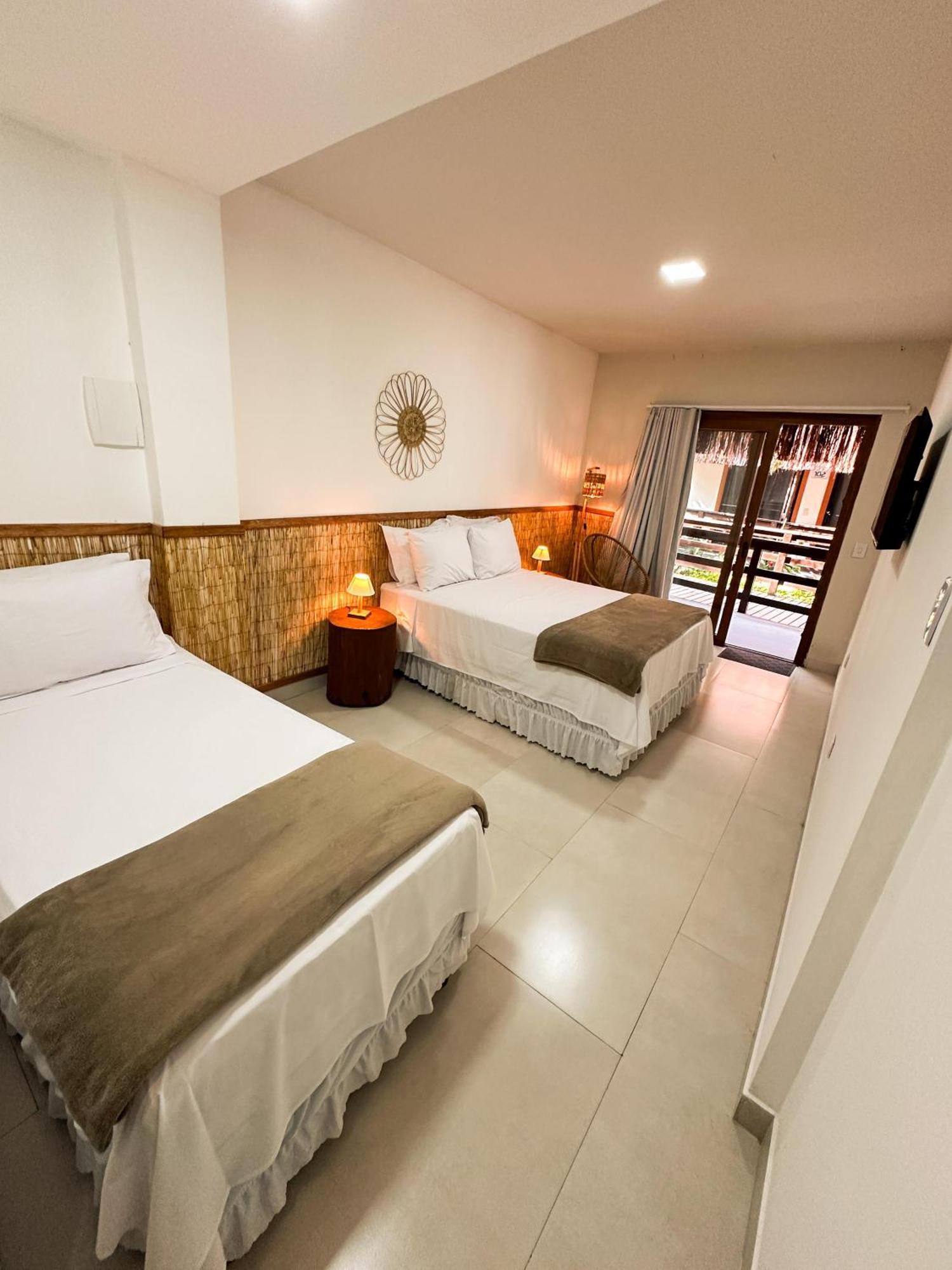 Parador 7 Bangalo, Praia Do Parracho, 1,0 Km Da Rua Mucuge Porto Seguro Exterior photo